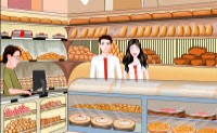 Bakery Shop Kissing