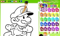 Mario Color Book